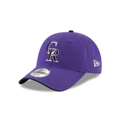 Sapca New Era Colorado Rockies MLB Core Fit Alt 2 49FORTY Fitted - Negrii